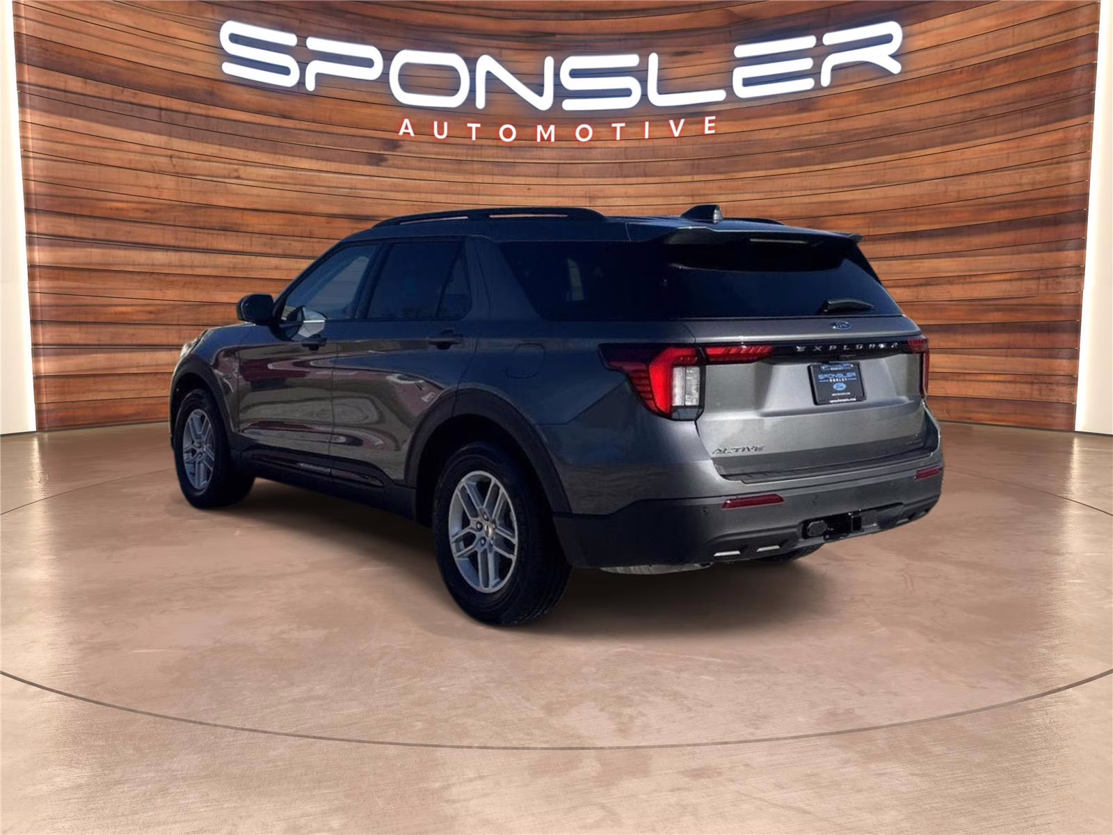 2026 Carbonized Gray Ford Explorer Active RWD SUV