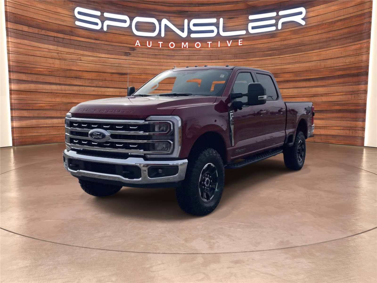 2026 Ruby Red Metallic Tinted Clearcoat Ford Super Duty F-350 SRW XLT 4X4 Truck