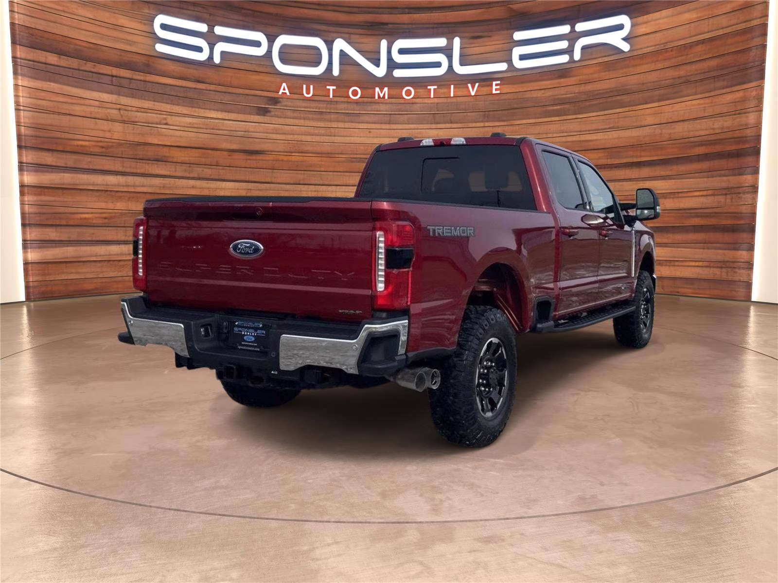 2026 Ruby Red Metallic Tinted Clearcoat Ford Super Duty F-350 SRW XLT 4X4 Truck