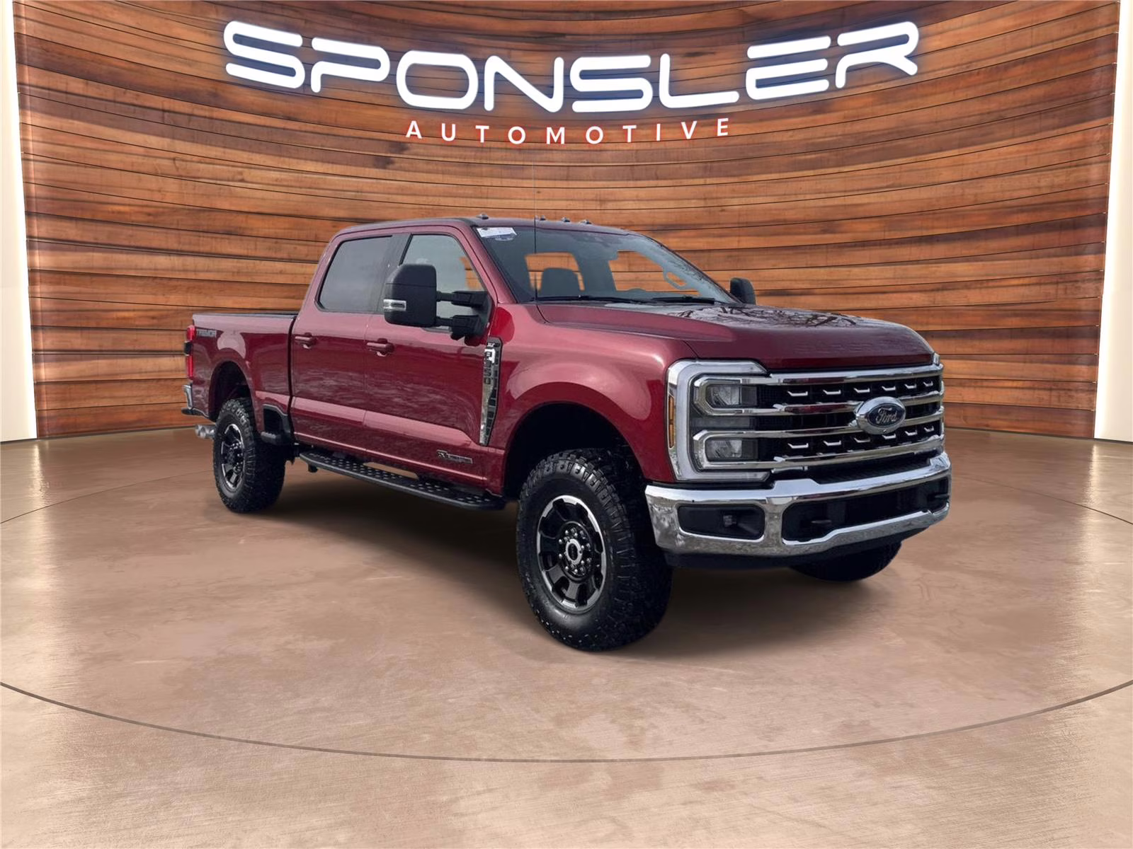 2026 Ruby Red Metallic Tinted Clearcoat Ford Super Duty F-350 SRW XLT 4X4 Truck