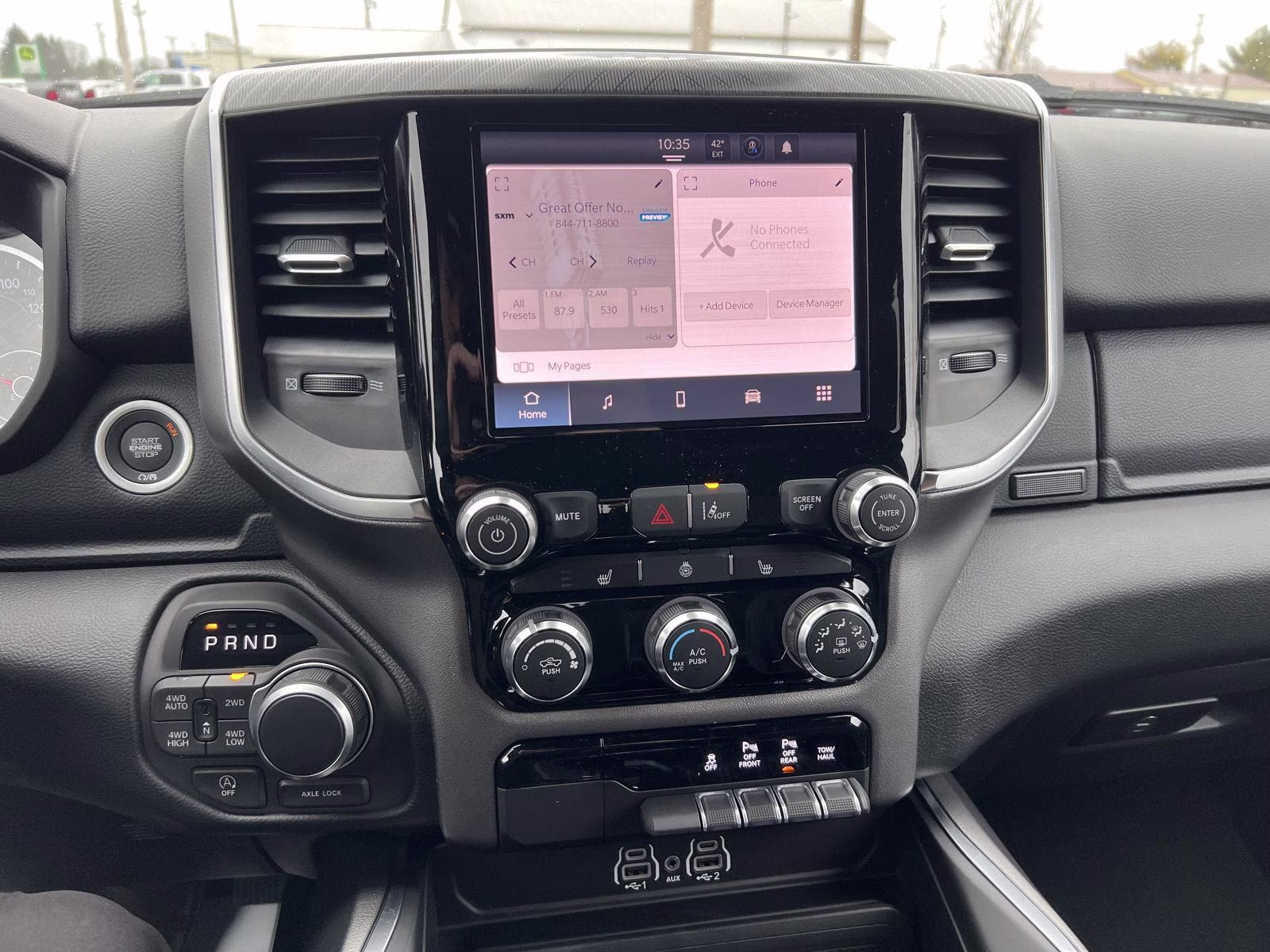 2026 Diamond Black Crystal Pearlcoat Ram 1500 Big Horn 4X4 Truck