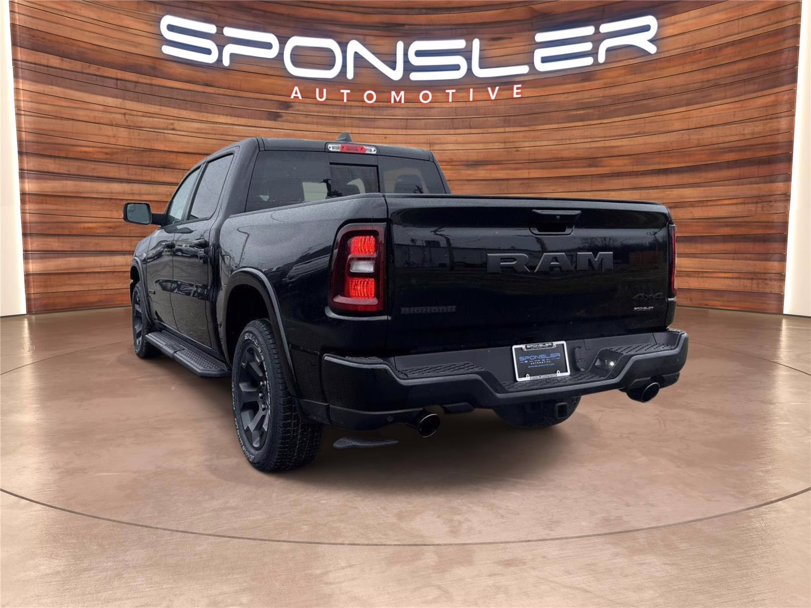 2026 Diamond Black Crystal Pearlcoat Ram 1500 Big Horn 4X4 Truck