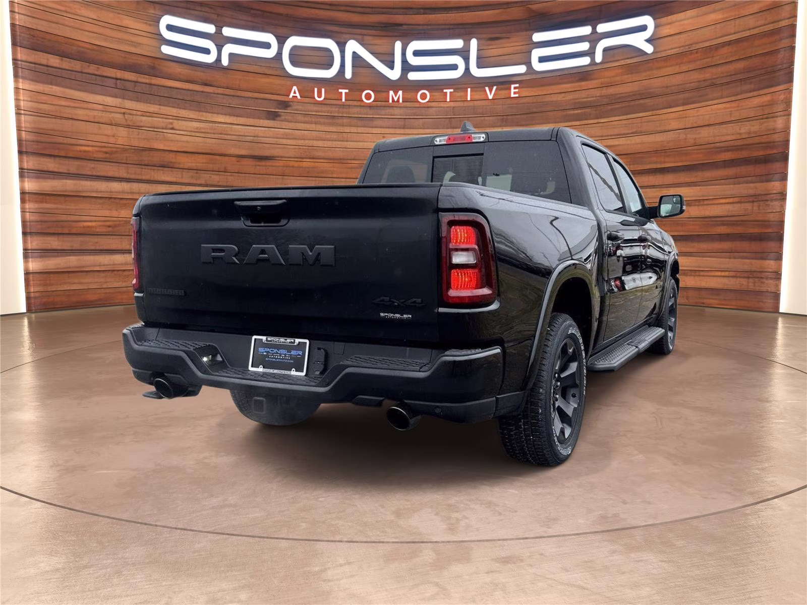 2026 Diamond Black Crystal Pearlcoat Ram 1500 Big Horn 4X4 Truck