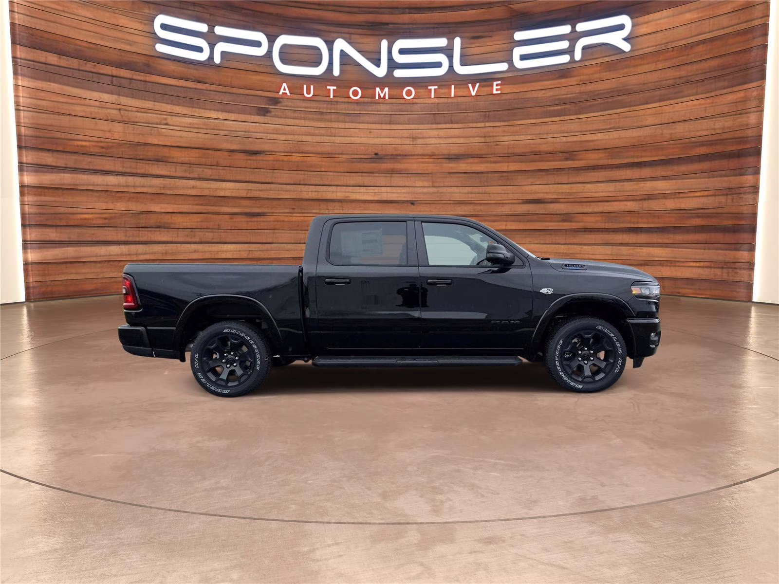 2026 Diamond Black Crystal Pearlcoat Ram 1500 Big Horn 4X4 Truck