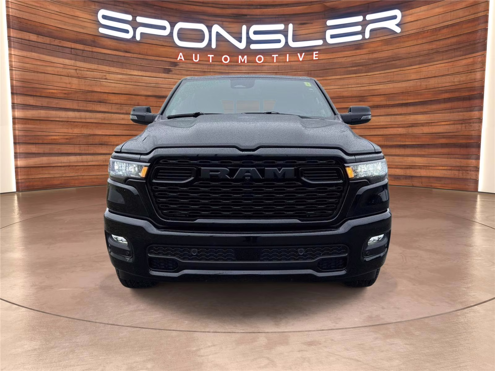 2026 Diamond Black Crystal Pearlcoat Ram 1500 Big Horn 4X4 Truck