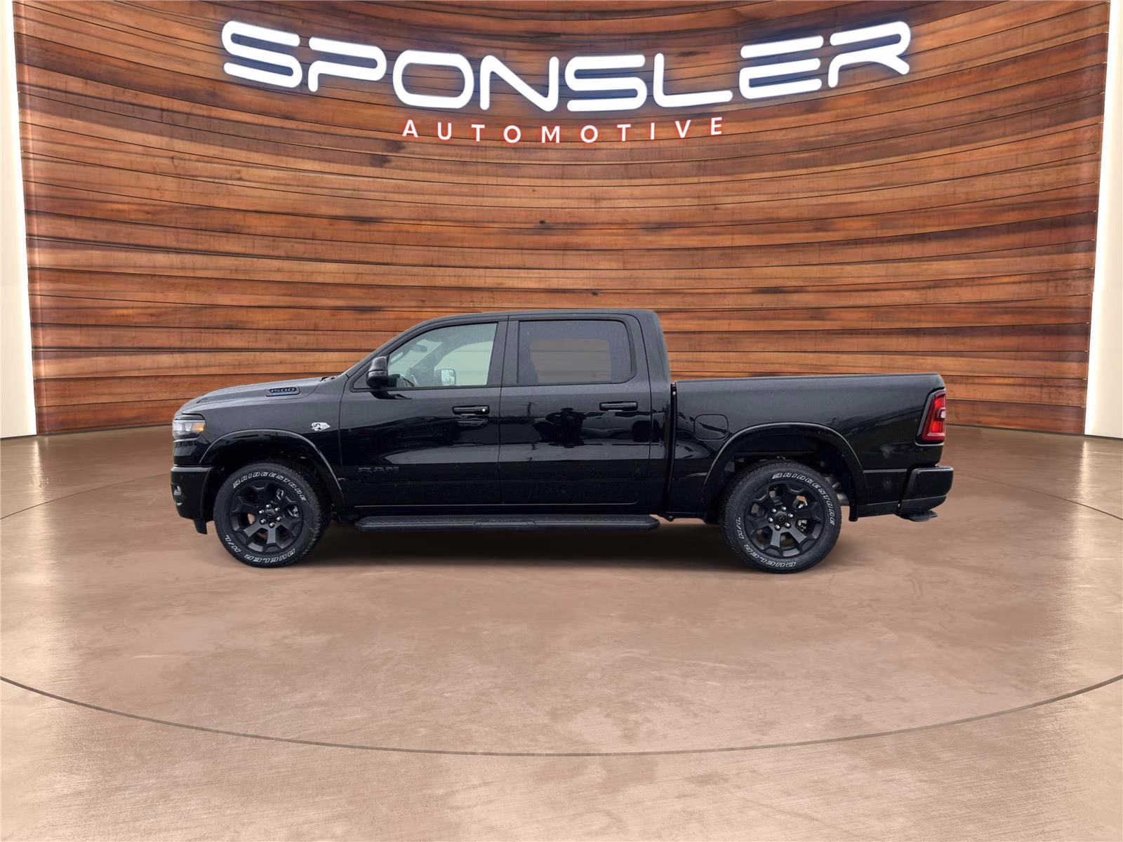 2026 Diamond Black Crystal Pearlcoat Ram 1500 Big Horn 4X4 Truck