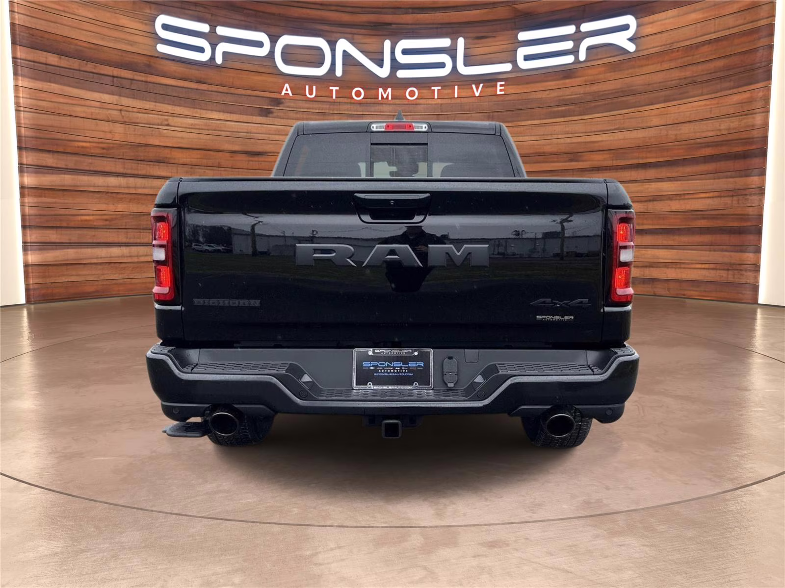 2026 Diamond Black Crystal Pearlcoat Ram 1500 Big Horn 4X4 Truck