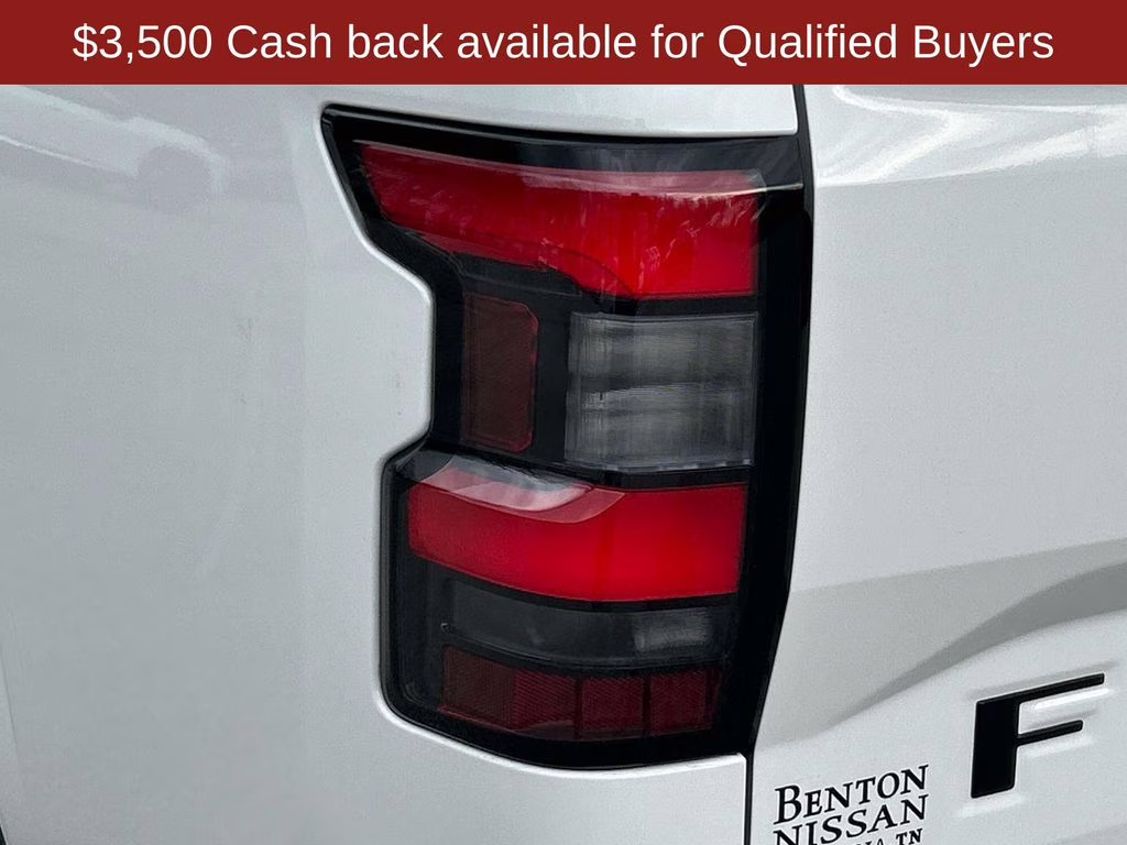 2026 Glacier White Nissan Frontier SV 4X4 Truck