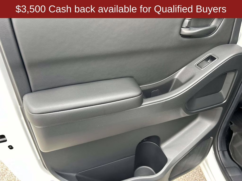 2026 Glacier White Nissan Frontier SV 4X4 Truck