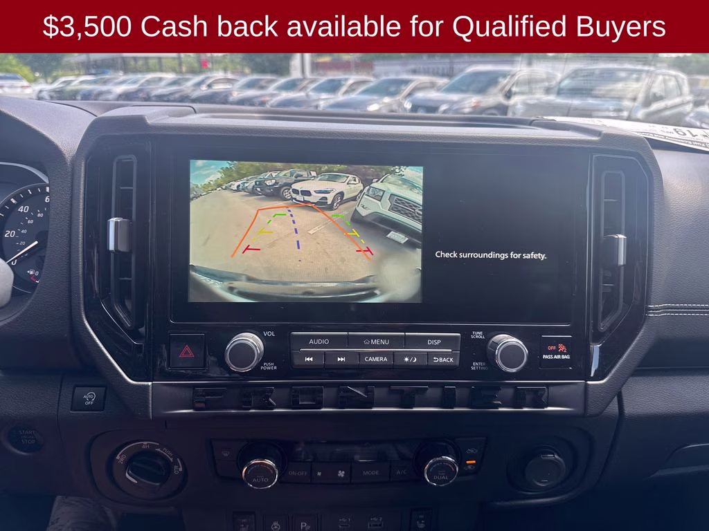2026 Glacier White Nissan Frontier SV 4X4 Truck