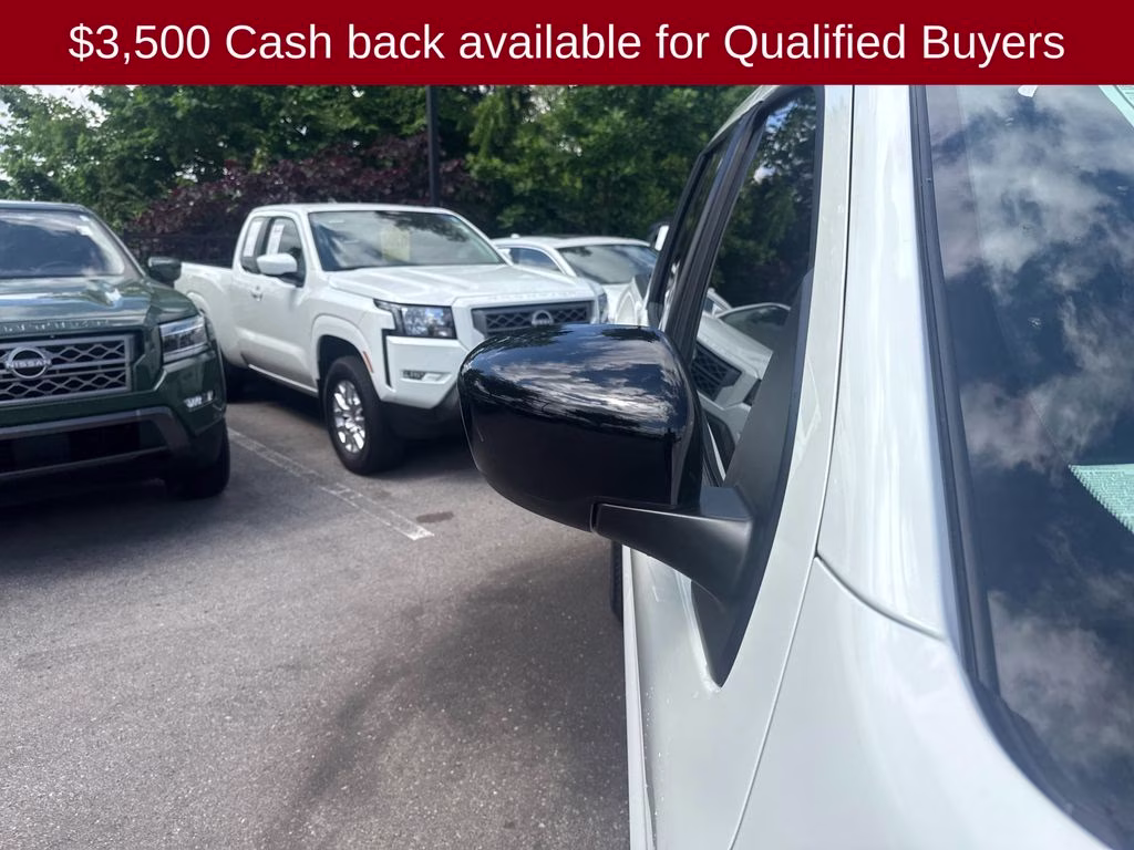 2026 Glacier White Nissan Frontier SV 4X4 Truck