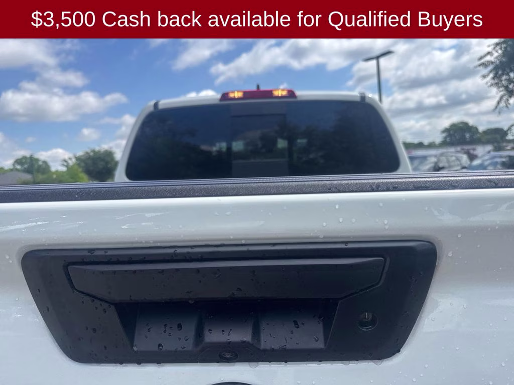 2026 Glacier White Nissan Frontier SV 4X4 Truck