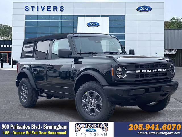2026 Shadow Black Ford Bronco Big Bend 4X4 SUV