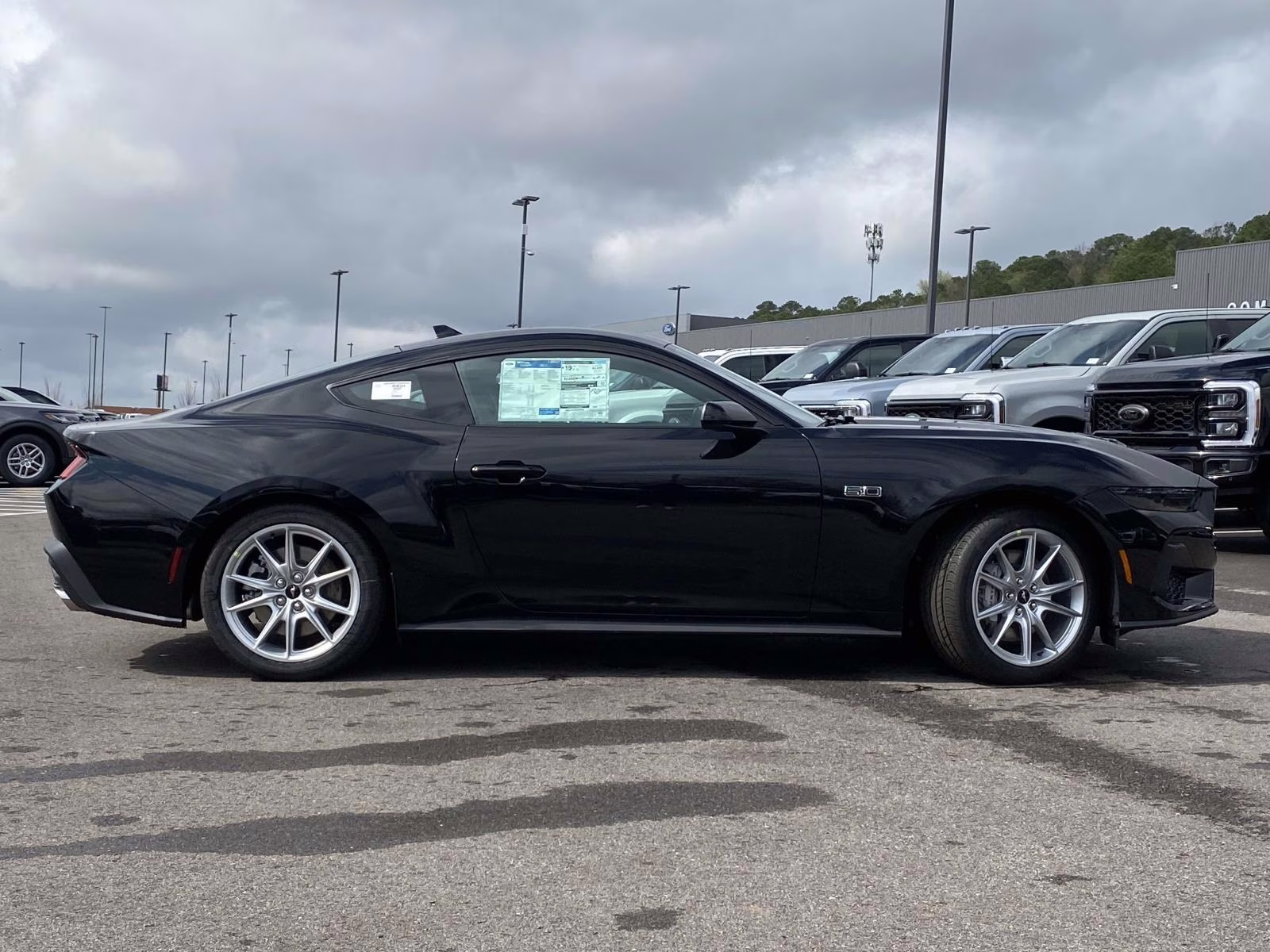 2026 Shadow Black Ford Mustang GT Premium RWD Coupe