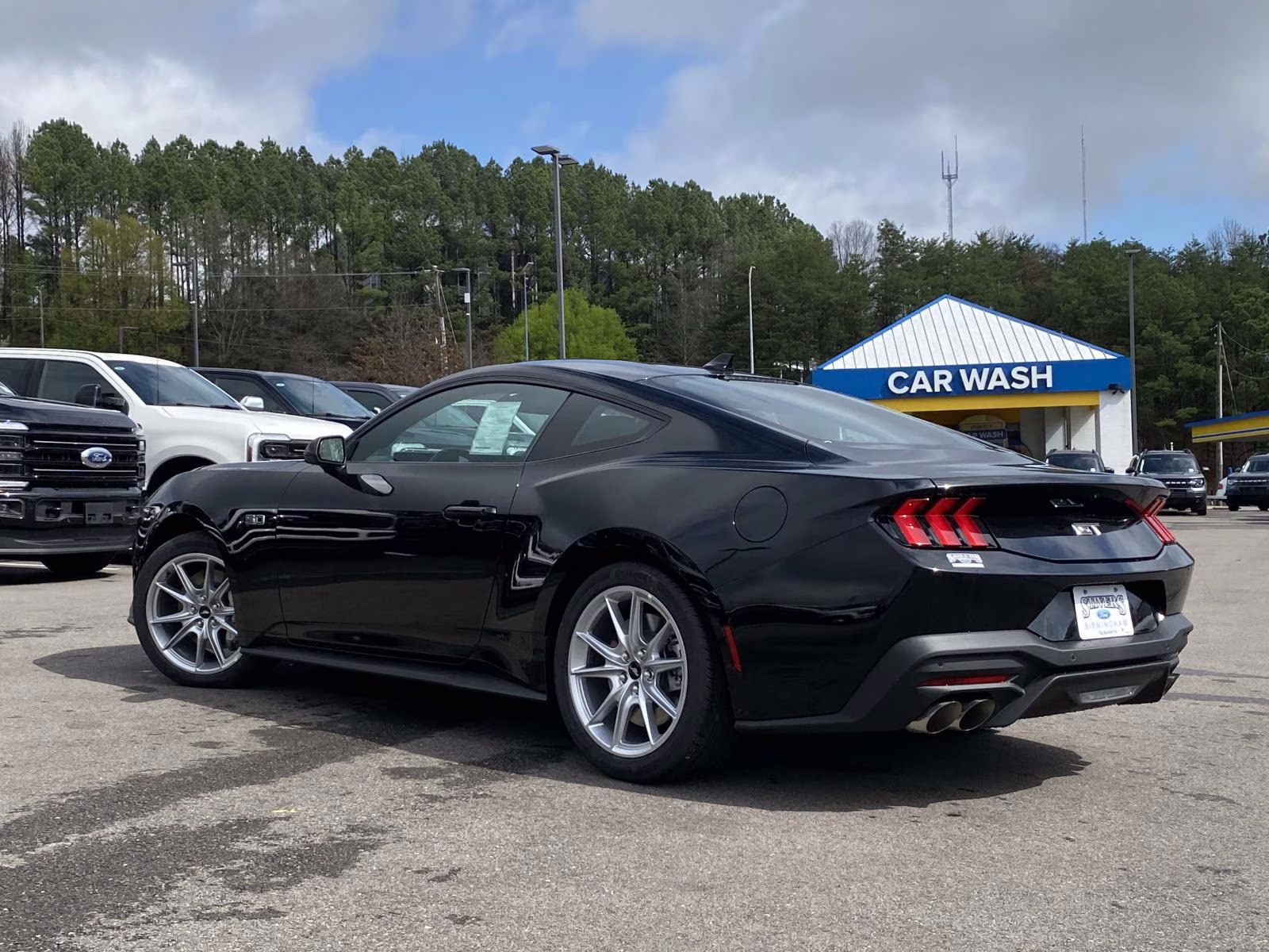 2026 Shadow Black Ford Mustang GT Premium RWD Coupe