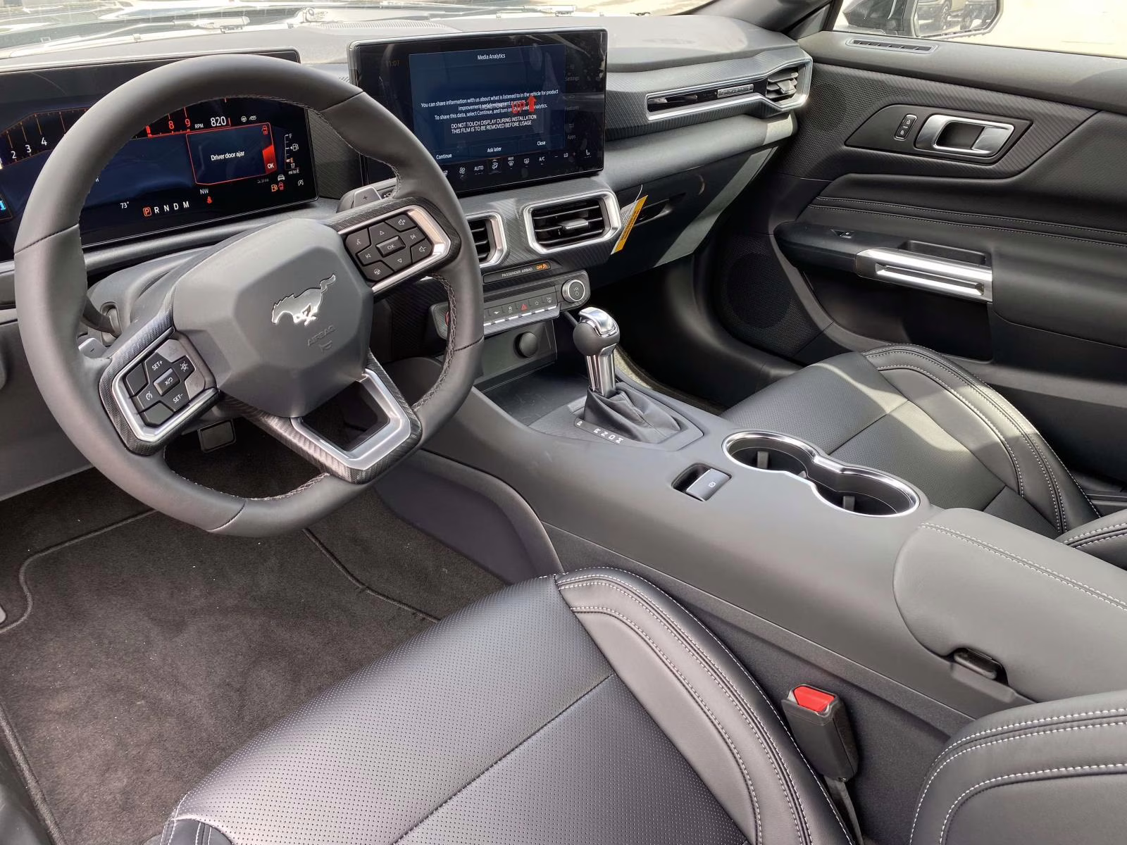 2026 Shadow Black Ford Mustang GT Premium RWD Coupe