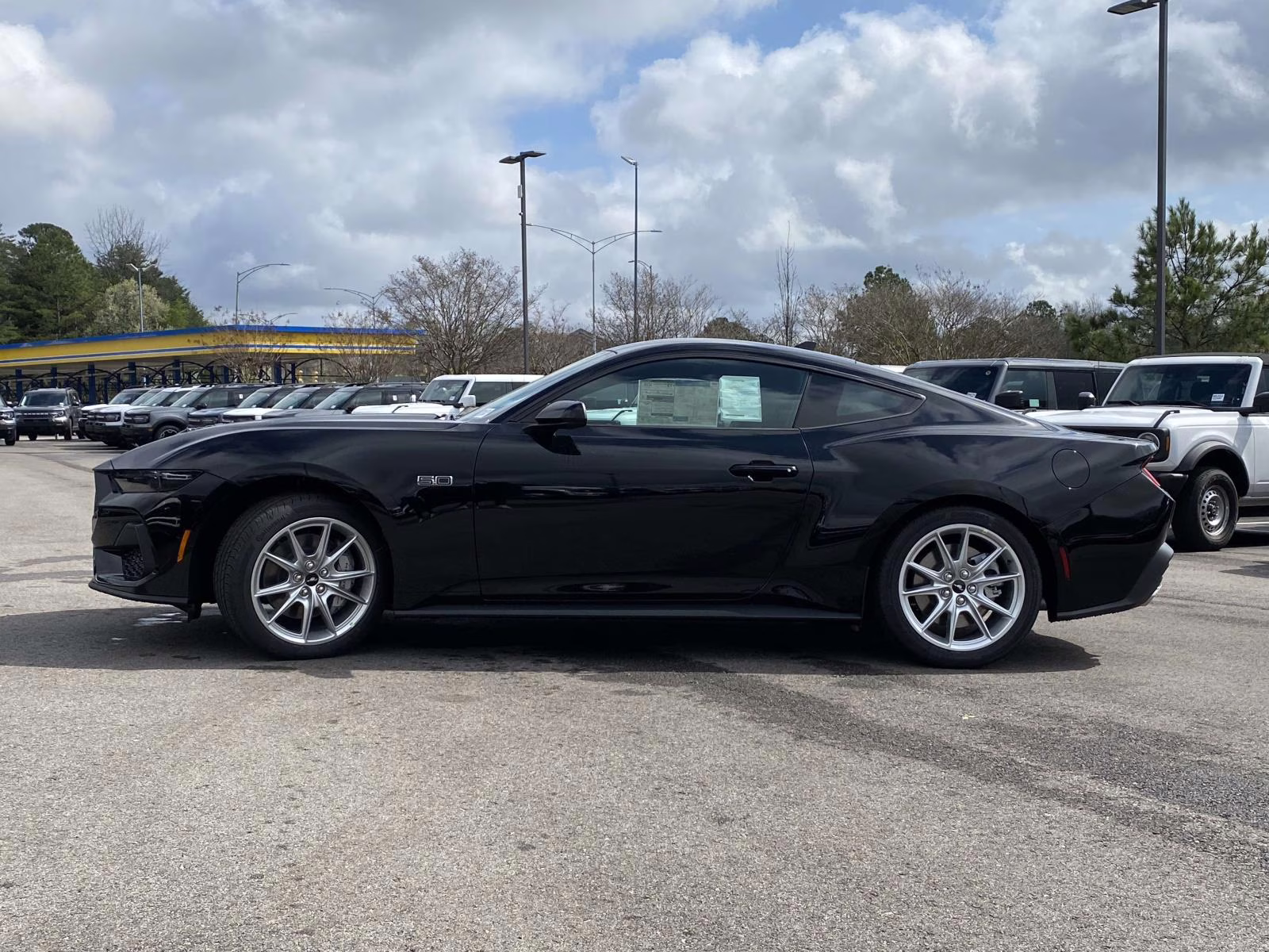 2026 Shadow Black Ford Mustang GT Premium RWD Coupe