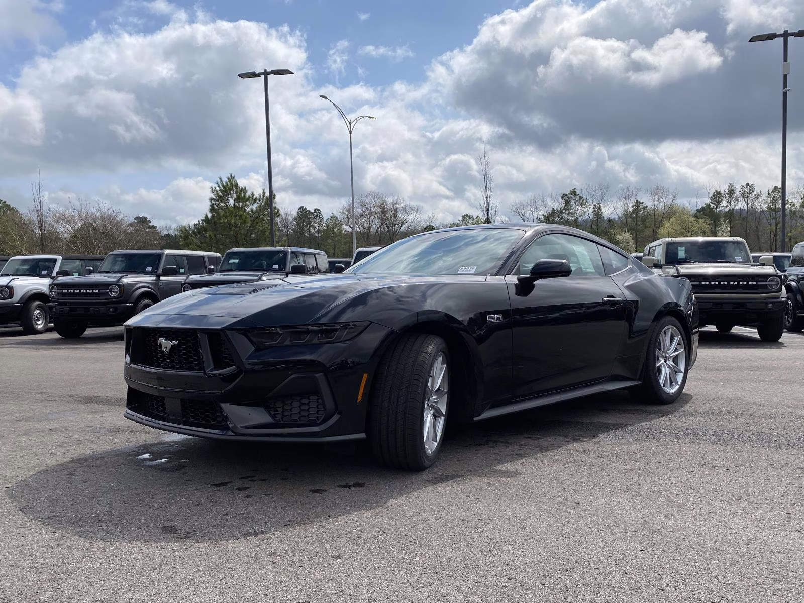 2026 Shadow Black Ford Mustang GT Premium RWD Coupe