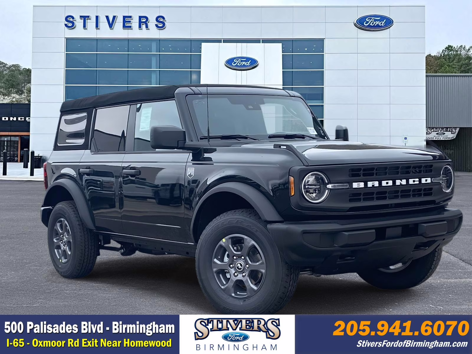 2026 Shadow Black Ford Bronco Big Bend 4X4 SUV