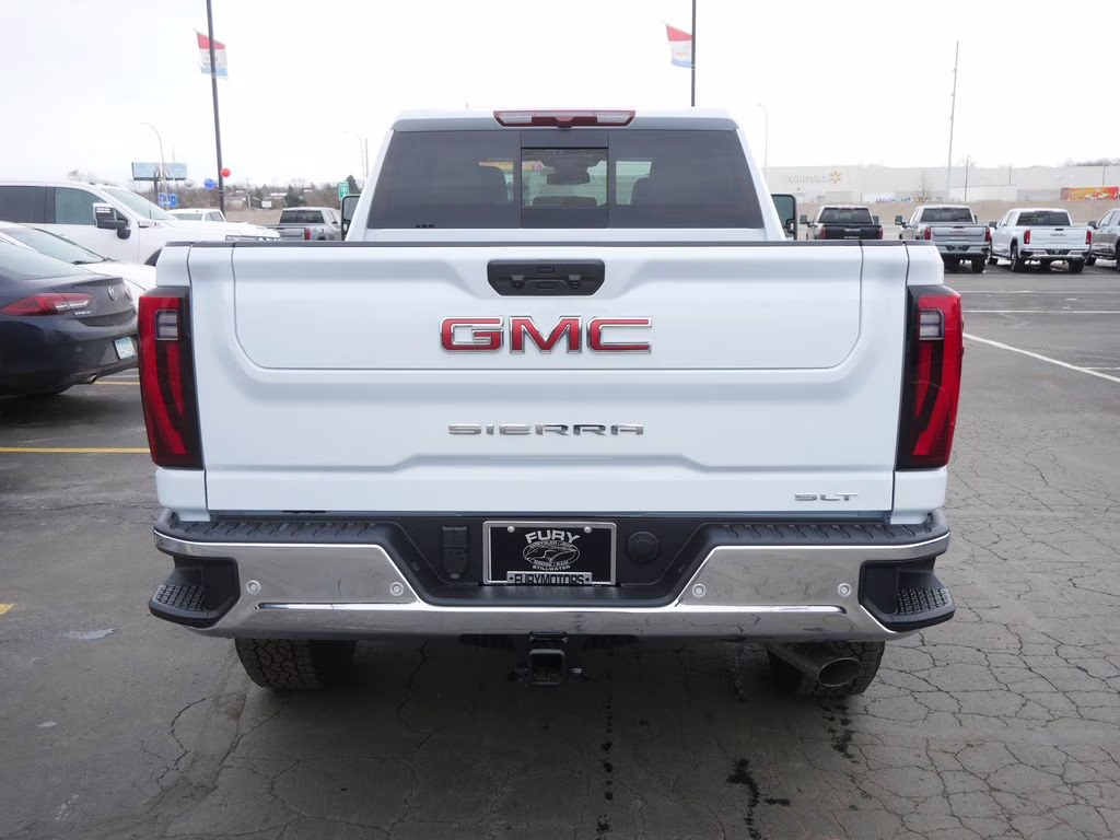 2026 Glacier White Tricoat GMC Sierra 3500HD SLT 4X4 Truck