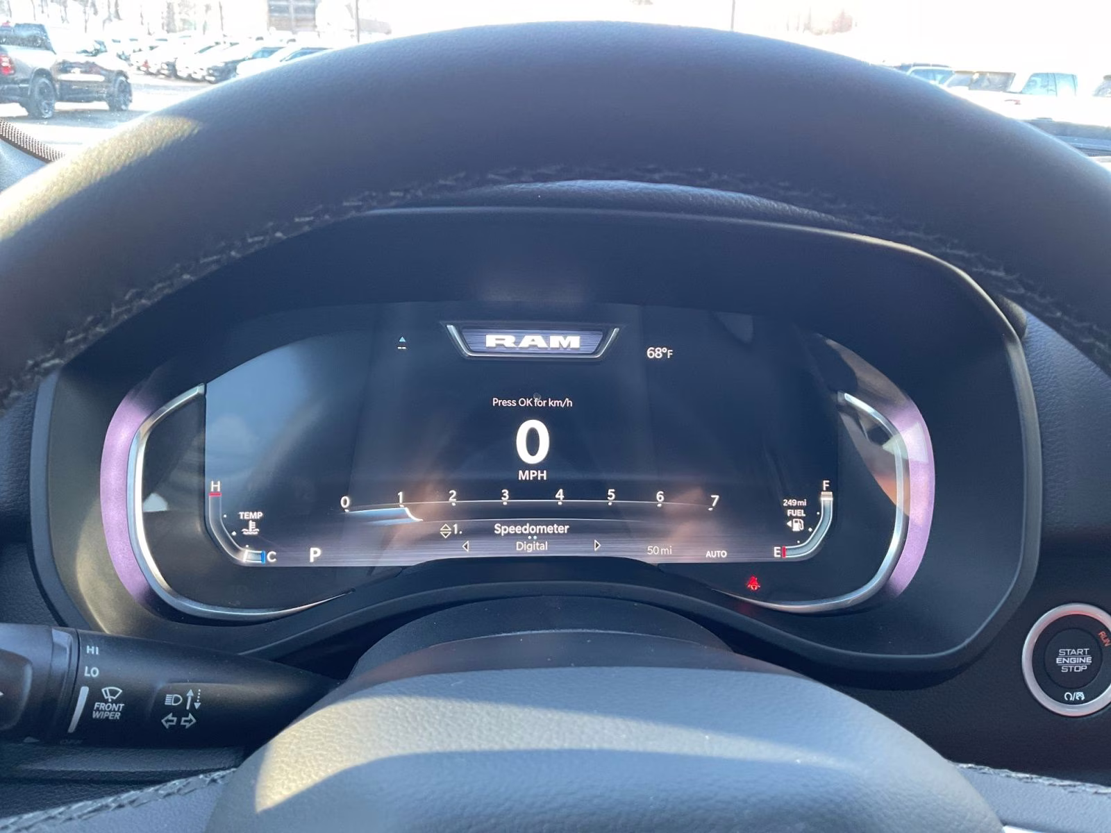 2026 Bright White Clearcoat Ram 1500 Big Horn/Lone Star 4X4 Truck