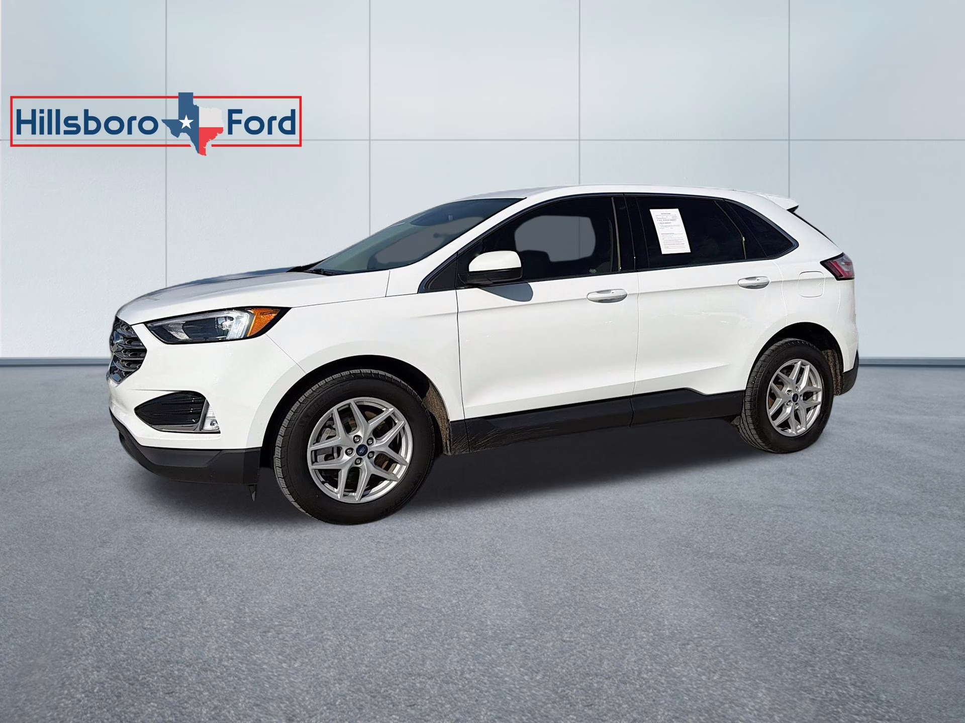 2022 Oxford White Ford Edge SEL AWD SUV