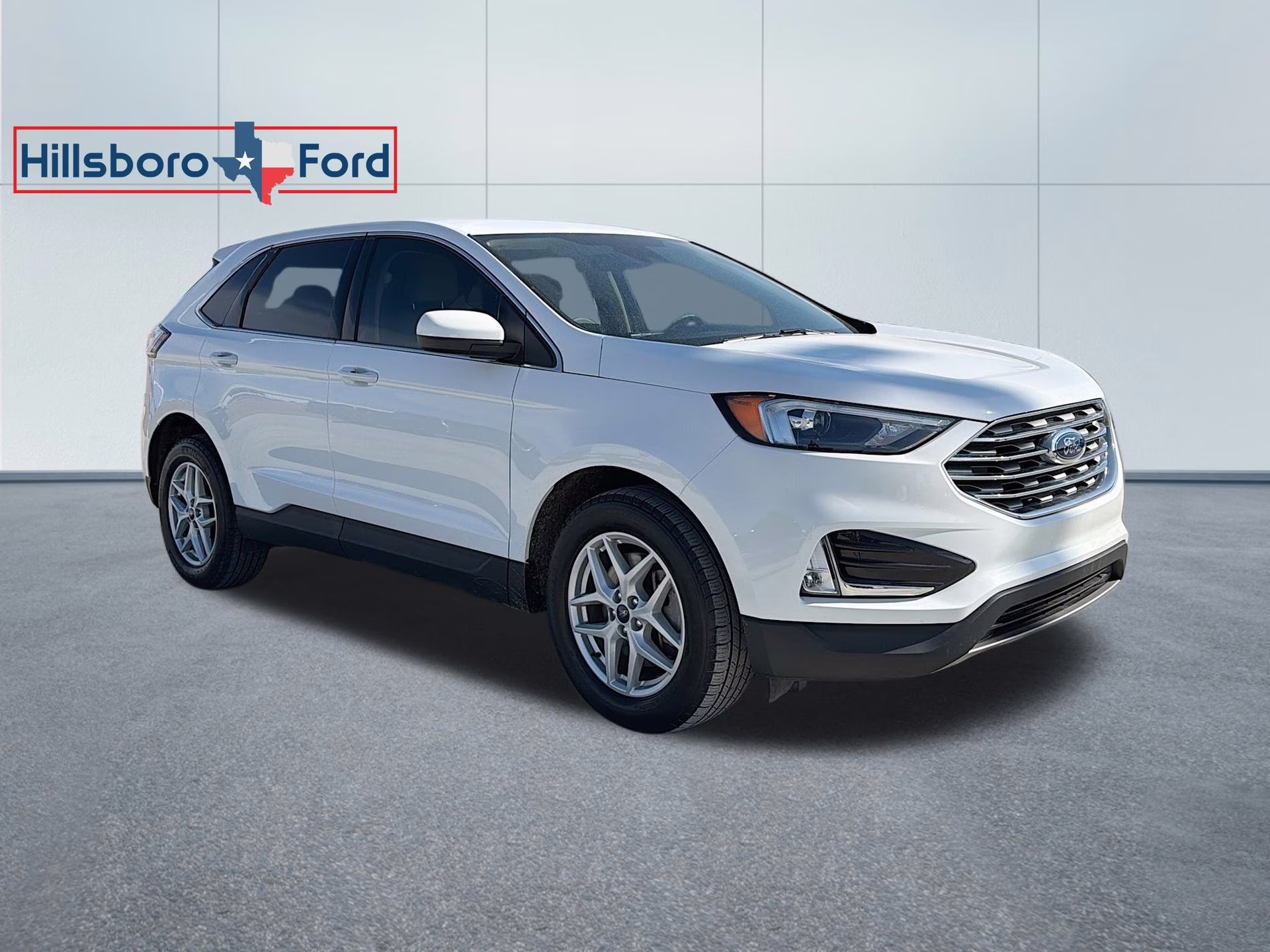 2022 Oxford White Ford Edge SEL AWD SUV