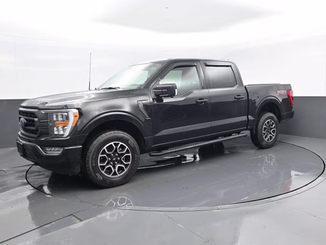 2022 Black Metallic Ford F-150 XLT 4X4 Truck