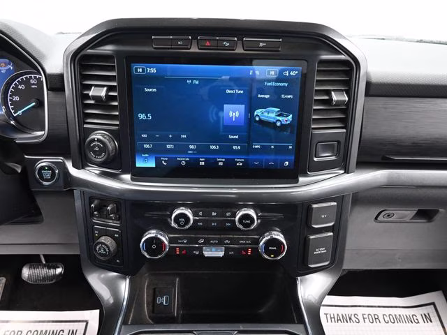2022 Black Metallic Ford F-150 XLT 4X4 Truck