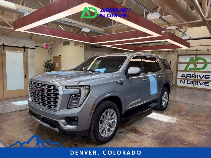 2025 Silver GMC Yukon Denali Sport Utility 4D 4X4 SUV