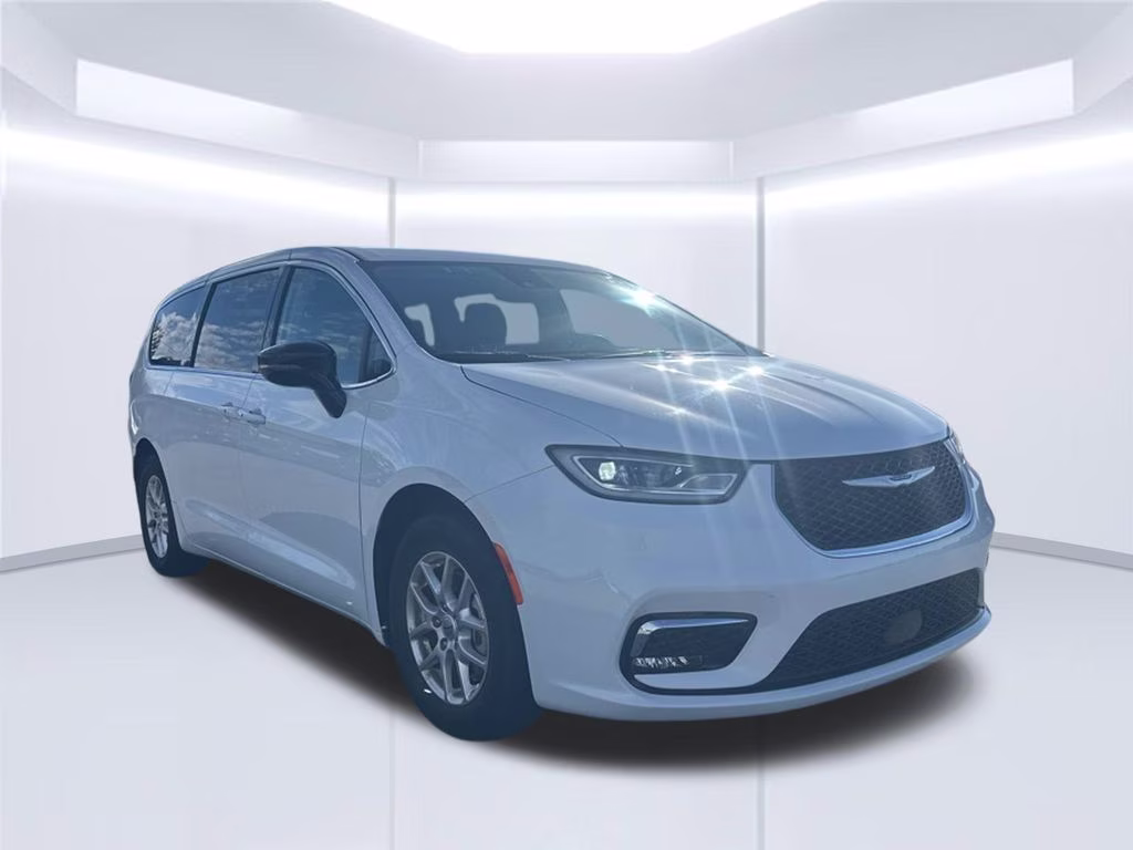 2024 Bright White Clearcoat Chrysler Pacifica Touring L FWD Van