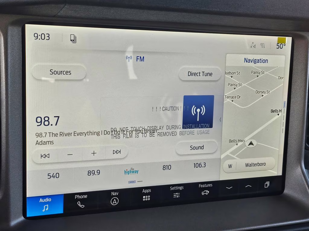 2026 Shadow Black Ford Bronco Outer Banks 4X4 SUV