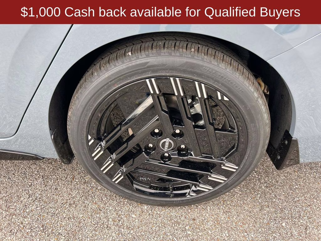 2026 Atlantic Gray/Super Black Nissan Sentra SR FWD Sedan