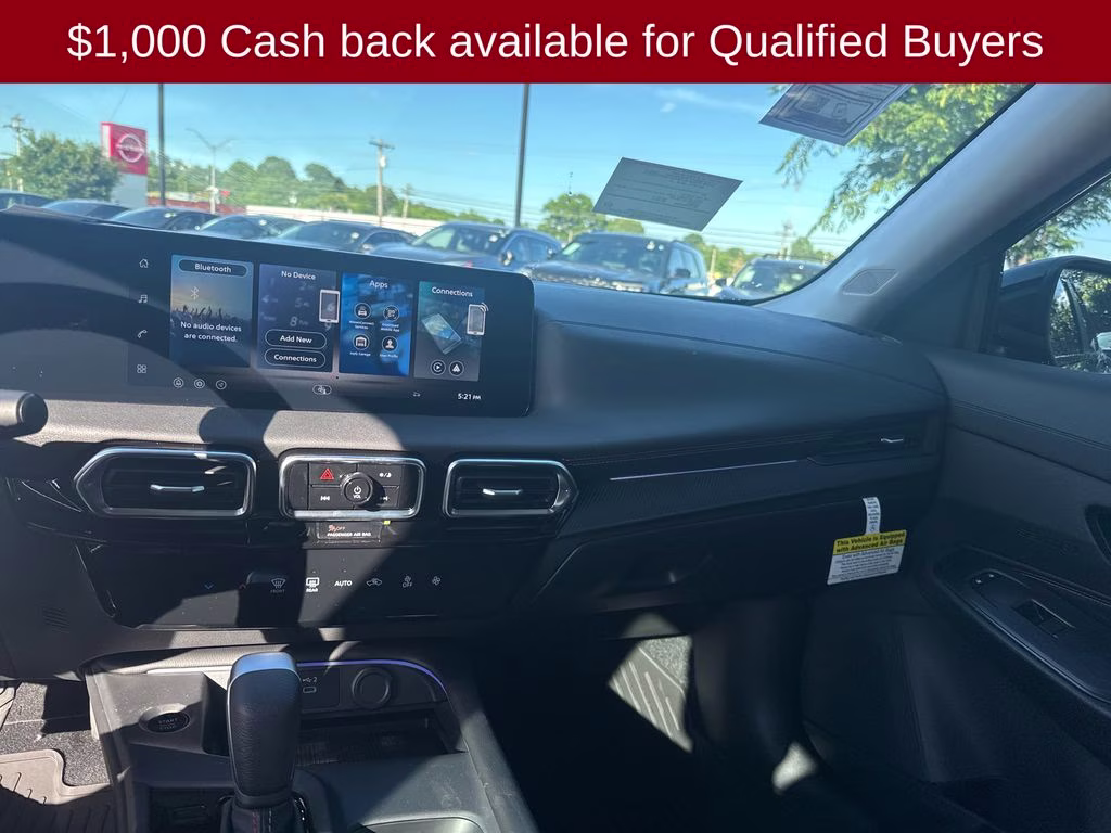 2026 Atlantic Gray/Super Black Nissan Sentra SR FWD Sedan