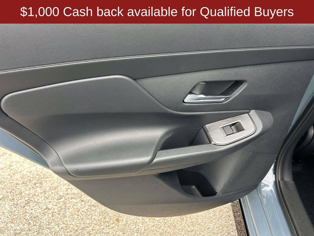 2026 Atlantic Gray/Super Black Nissan Sentra SR FWD Sedan