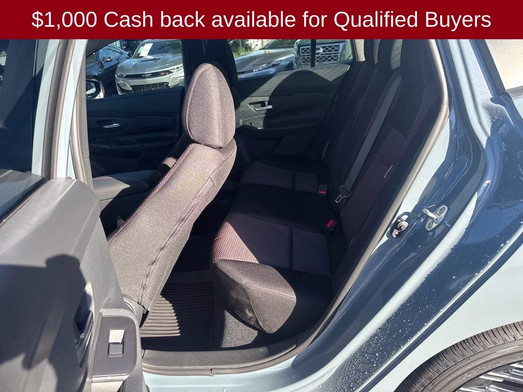 2026 Atlantic Gray/Super Black Nissan Sentra SR FWD Sedan