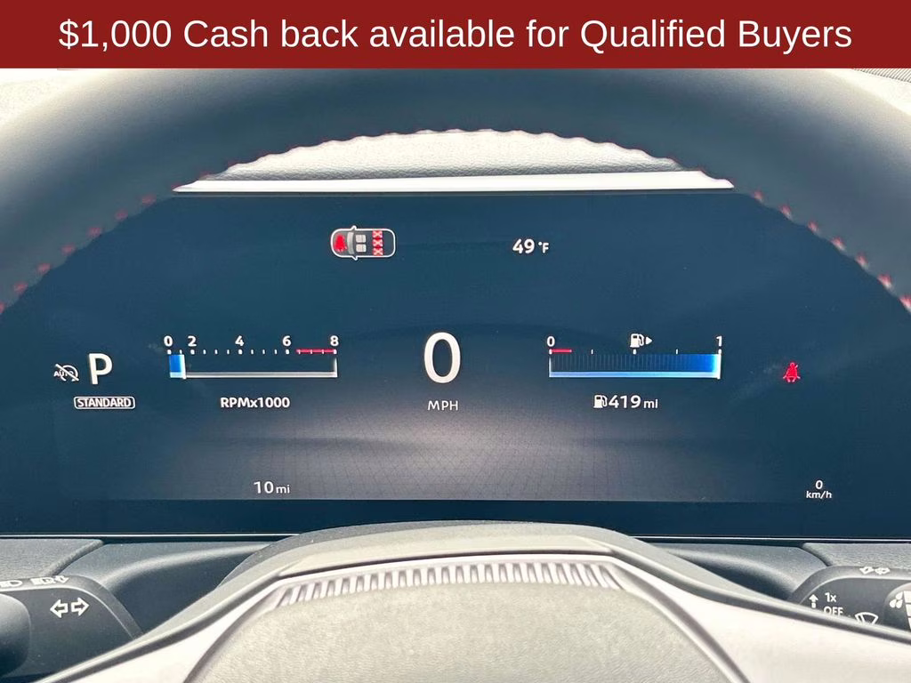 2026 Atlantic Gray/Super Black Nissan Sentra SR FWD Sedan