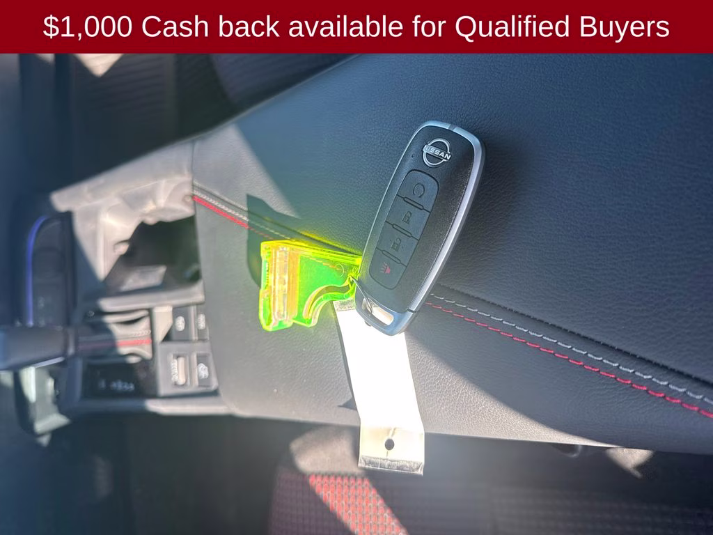2026 Atlantic Gray/Super Black Nissan Sentra SR FWD Sedan