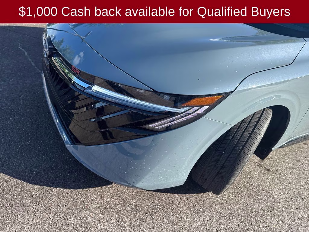 2026 Atlantic Gray/Super Black Nissan Sentra SR FWD Sedan