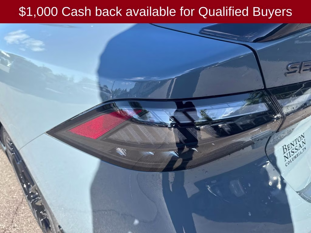 2026 Atlantic Gray/Super Black Nissan Sentra SR FWD Sedan