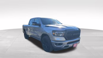 2021 Billet Silver Metallic Clearcoat Ram 1500 Big Horn/Lone Star 4X4 Truck