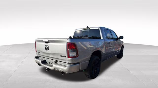 2021 Billet Silver Metallic Clearcoat Ram 1500 Big Horn/Lone Star 4X4 Truck