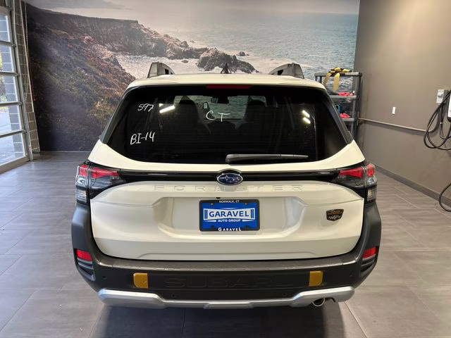 2026 Crystal White Pearl Subaru Forester Wilderness AWD SUV