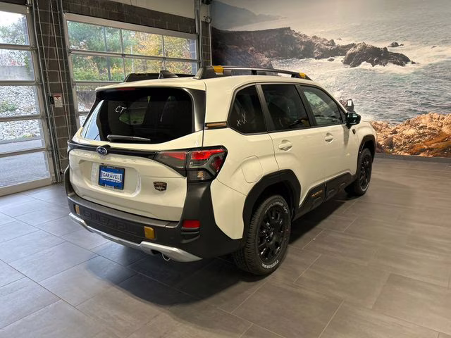 2026 Crystal White Pearl Subaru Forester Wilderness AWD SUV