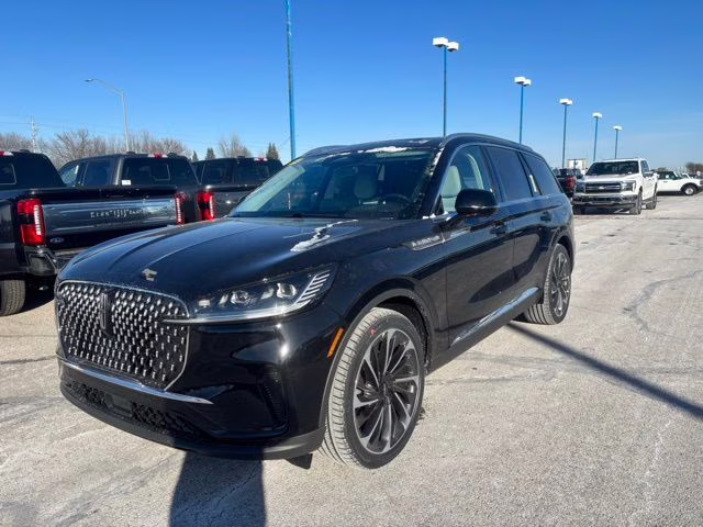 2026 Infinite Black Metallic Clearcoat Lincoln Aviator Reserve AWD SUV