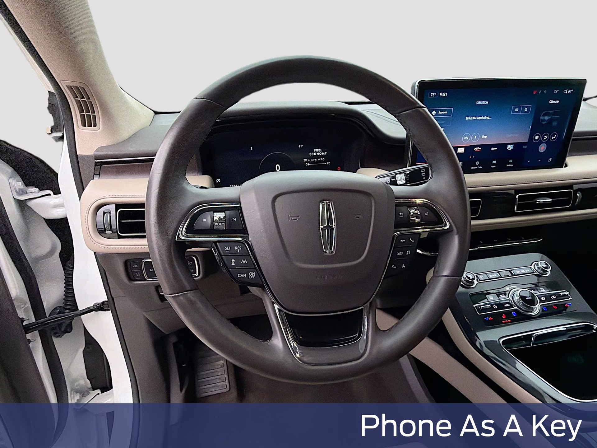 2023 Pristine White Metallic Tri-Coat Lincoln Nautilus Reserve AWD SUV