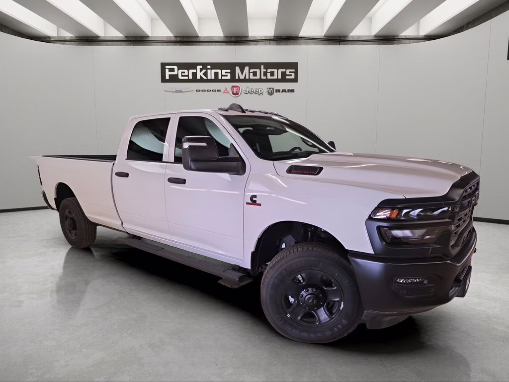 2026 Bright White Clearcoat Ram 3500 Tradesman 4X4 Truck