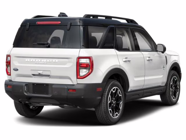 2026 Oxford White Ford Bronco Sport Outer Banks 4X4 SUV