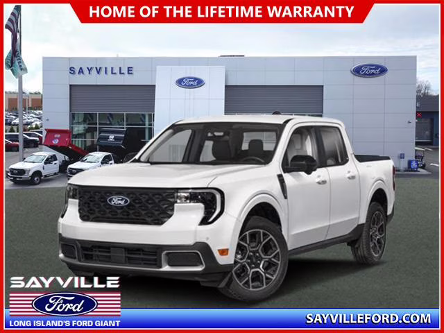2026 Space White Metallic Ford Maverick LARIAT AWD SuperCrew AWD Truck