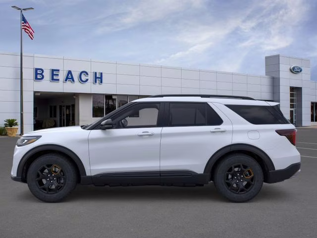 2026 Space White Metallic Ford Explorer Tremor 4X4 SUV